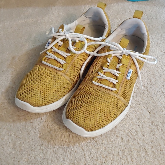 mens yellow vans shoes